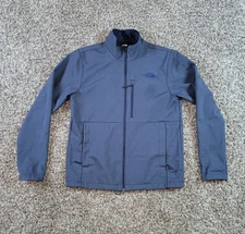 The North Face Jacket Men's Blue Apex Bionic Soft Shell Windbreaker Full Zip