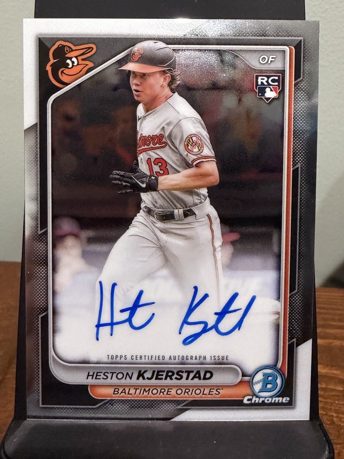 2024 Bowman Chrome Heston Kjerstad RC Auto #CRA-HK - Orioles