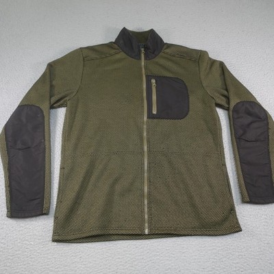 KAVU Jacket Mens Medium Green Fleece Gorpcore Hiking Camping Outdoors Trail