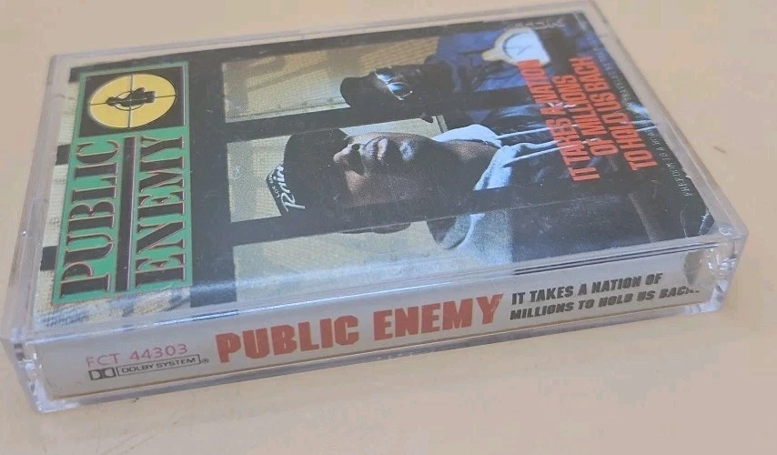 Public Enemy It Takes A Nation Of Millions To Hold Us Back Cassette Tape Rap - Image 3 of 4