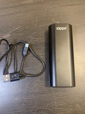 Zippo Heatbank 6 Rechargeable Hand Warmer  Power Bank - Black USB Heater Works