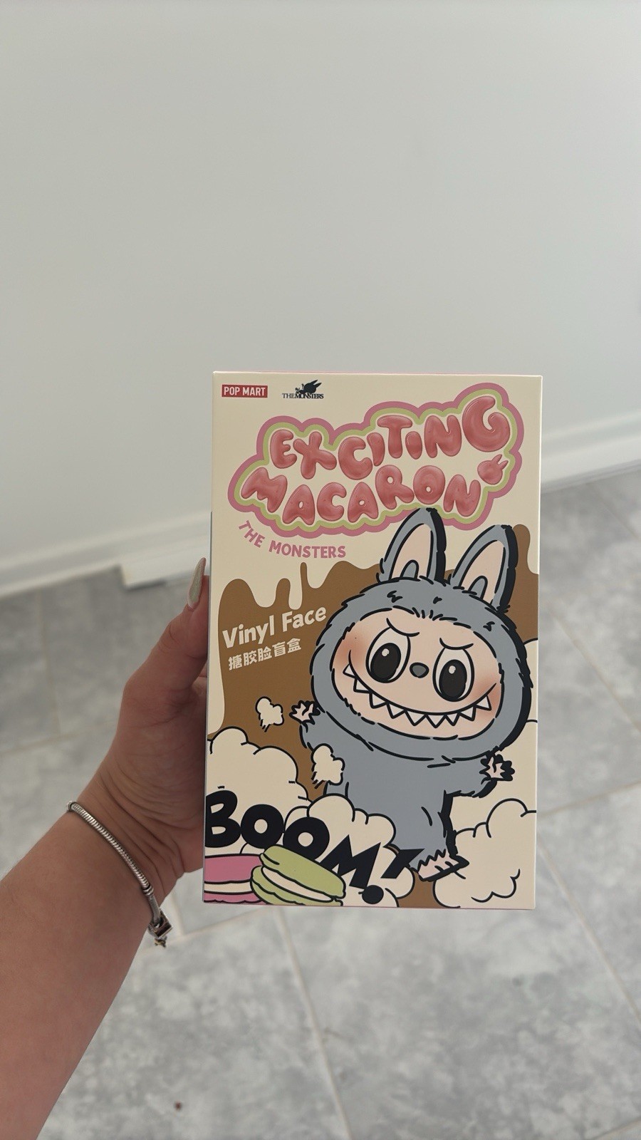 Labubu Exciting Macarons Blind Box Pop Mart Monsters Vinyl Figure