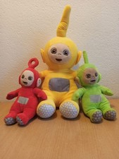 3er Set Teletubbies Teletubby Plüsch Stofftier 2022 Bekannt aus Film & Fernsehen