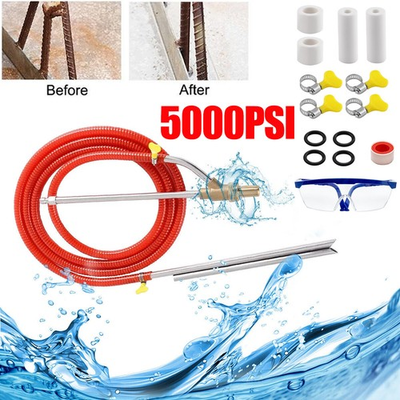 #ad Pressure Washer Sandblasting Kit 5000 Psi Wet Sandblaster Attachment Power Washe $32.99
