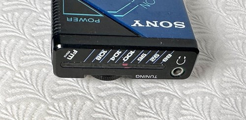 Vintage Sony FM Walkman Radio Blau 80’er - Bild 5 von 7
