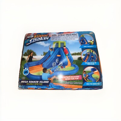 NERF Super Soaker Mega Soaker Island - Inflatable Water Playset