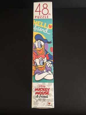 Disney Mickey Mouse And Friends 48 Piece Puzzle 9.1” x 10.3” | eBay