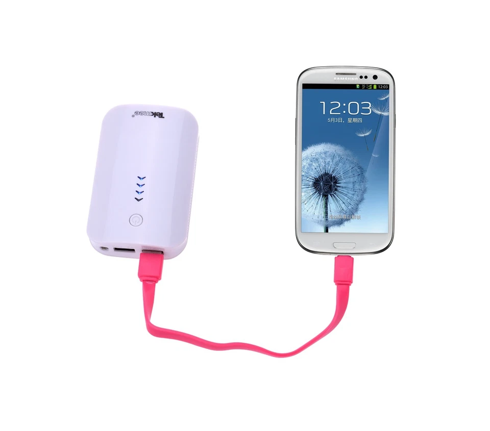 Tekmee Candy Cable Android Charge & Synchronize Micro USB Phone Tablet BLUE - Image 3 of 4