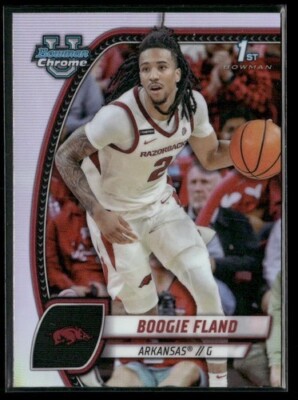 BOOGIE FLAND 2024-25 BOWMAN CHROME 1ST REFRACTOR