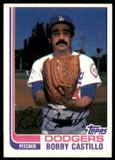 1982 Topps Bobby Castillo . Los Angeles Dodgers #48