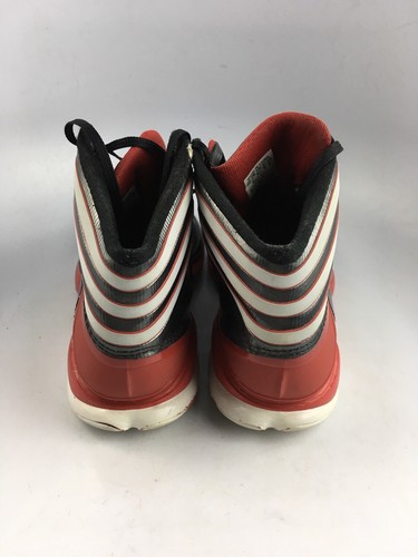 Adidas Adizero Crazy Light 2 Black Red Rose Scarlet SIZE 7.5 US- G48787 - Picture 8 of 12