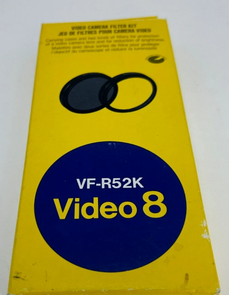 Sony VF-R52K Vintage Camera Video Filters - 52mm Neutral Density & Clear Filters - Image 2 of 4
