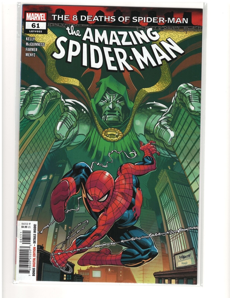 Amazing Spiderman Volume 6 #61 The 8 Deaths of Spiderman Dr Doom