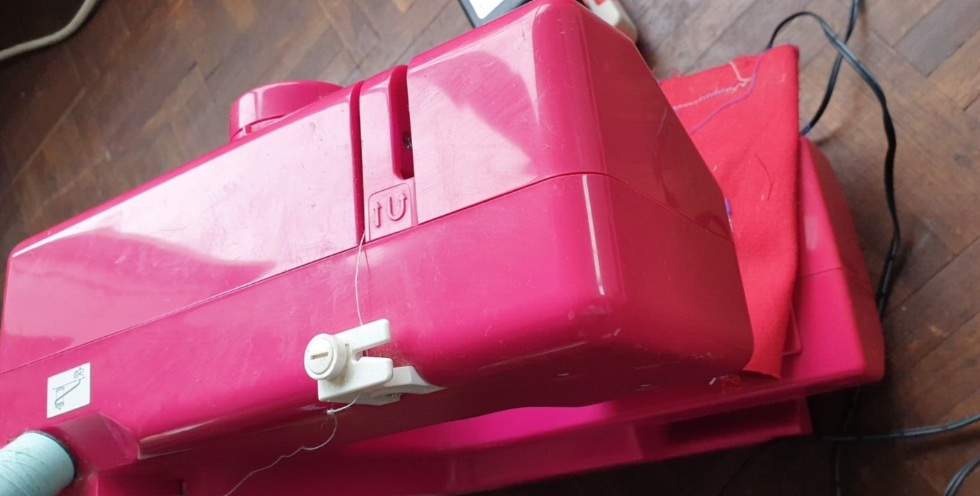John Lewis JL Mini Sewing Machine Pinkish ,used comes in box eBay