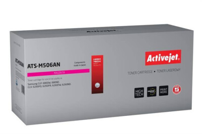 ACTIVEJET Samsung CLT-M506AN hohe Kapazität Trommel mit Toner - Magenta NEU