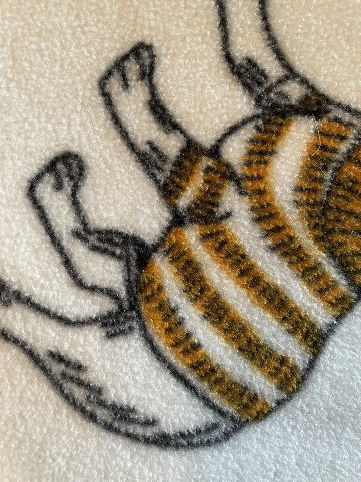 FRENCH BULLDOGS Plush Fleece Throw Blanket Medium Fringed Cover Soft 48 x 55” - Image 4 of 4