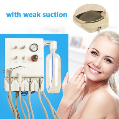4-Loch Turbineneinheit Dental Turbine Unit Water Bottle Work mit Weak Suction