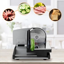 Food-grade Stainless Steel 200w Meat Slicer Bread Slicing Machine Fruit Cutter