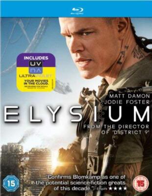 Elysium [Blu-ray] [2013] [Region Free] - DVD  DEVG The Cheap Fast Free Post