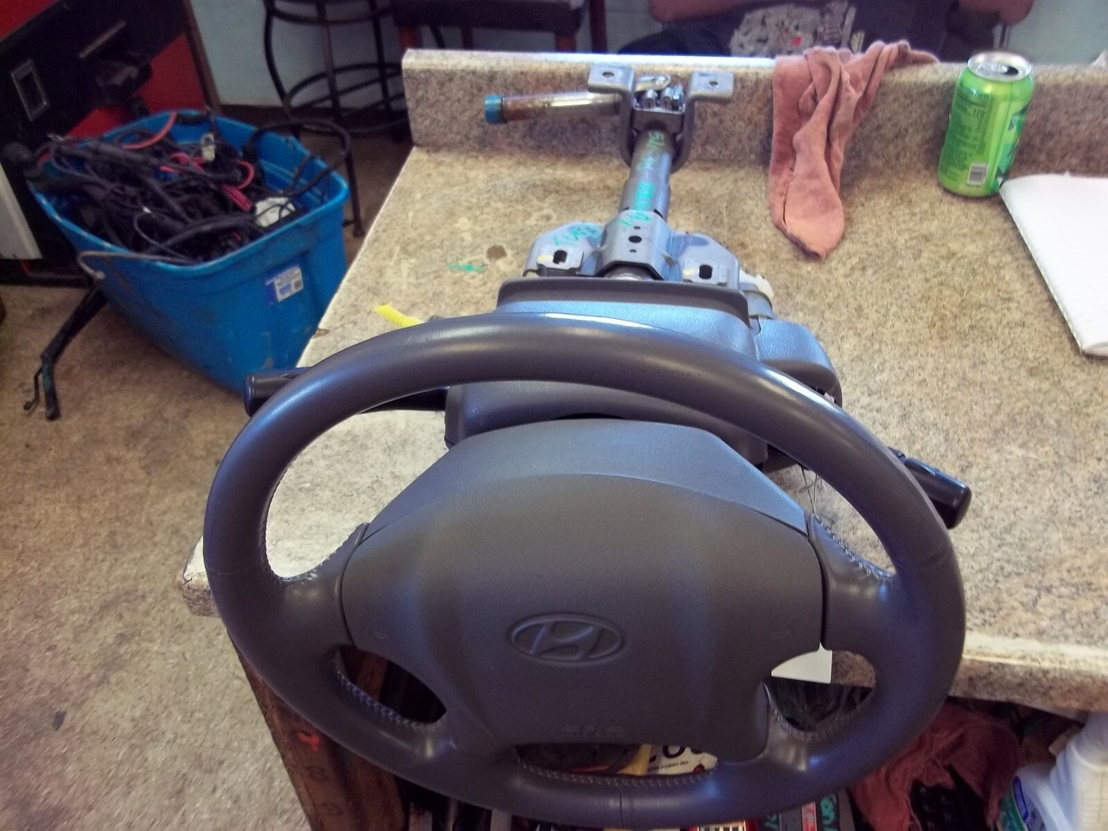 05 2005 HYUNDAI TUCSON Steering Column Floor Shift Assembly Rear Wiper