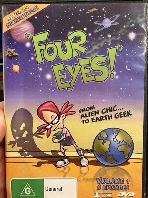 Four Eyes Volume region DVD (animated cartoon kids tv