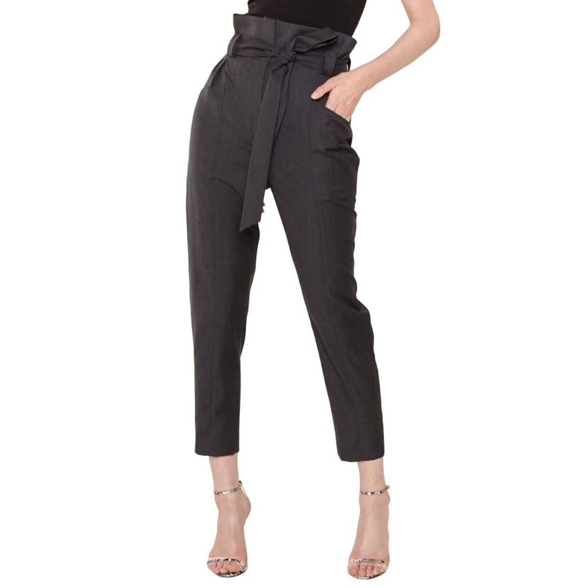 Wool paper hotsell bag trousers