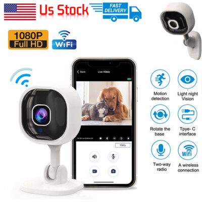 Home 1080P WiFi IP Camera Motion Detection Night Vision