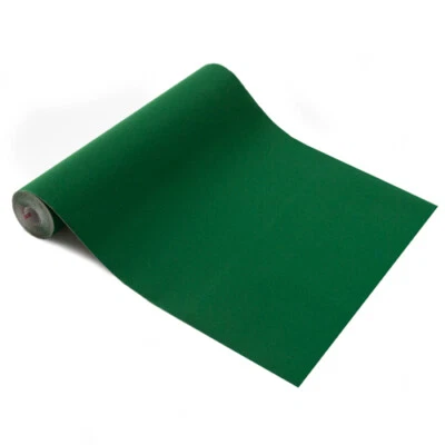 45cm x 1m fino a 5m d-c-fix FELTRO VELLUTO VERDE adesivo retro plastica vinile