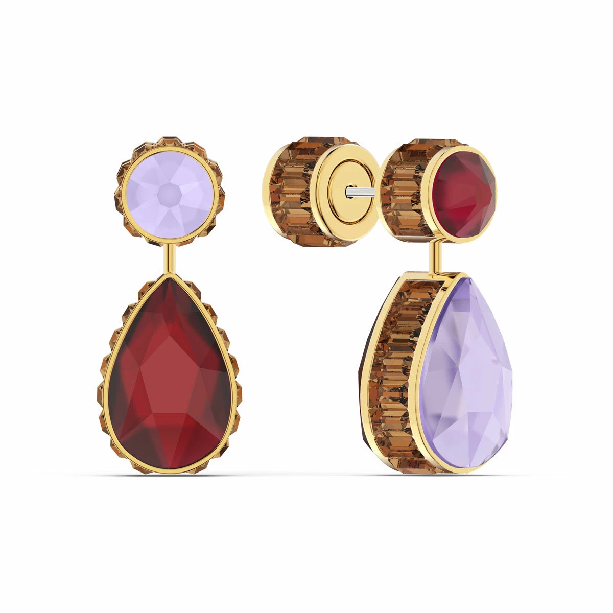 Swarovski store multicolor earrings