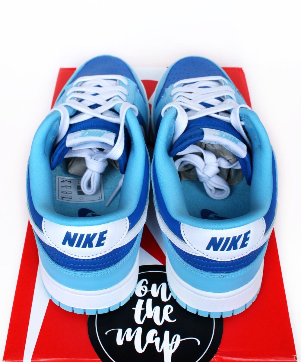 Nike Dunk Low Retro QS Argon Blue UNC Two Tone UK 8 US 9 EUR Nike Dunk Low Retro QS Argon Blue UNC Two Tone UK 8 US 9 EUR