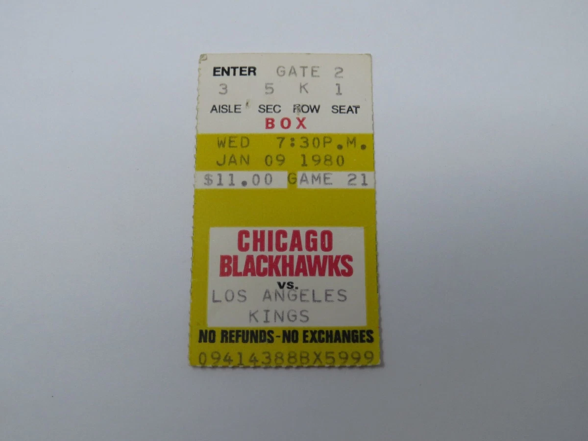 Hockey 1980 Vintage Sports Ticket Stubs for sale | eBay