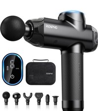 RENPHO Deep Tissue Massage Gun - Portable, LED Display, FSA/HSA Eligible