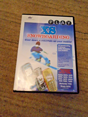 XS Snowboarden - Retro Handyspiel - selten - komplett - Sehr guter Zustand
