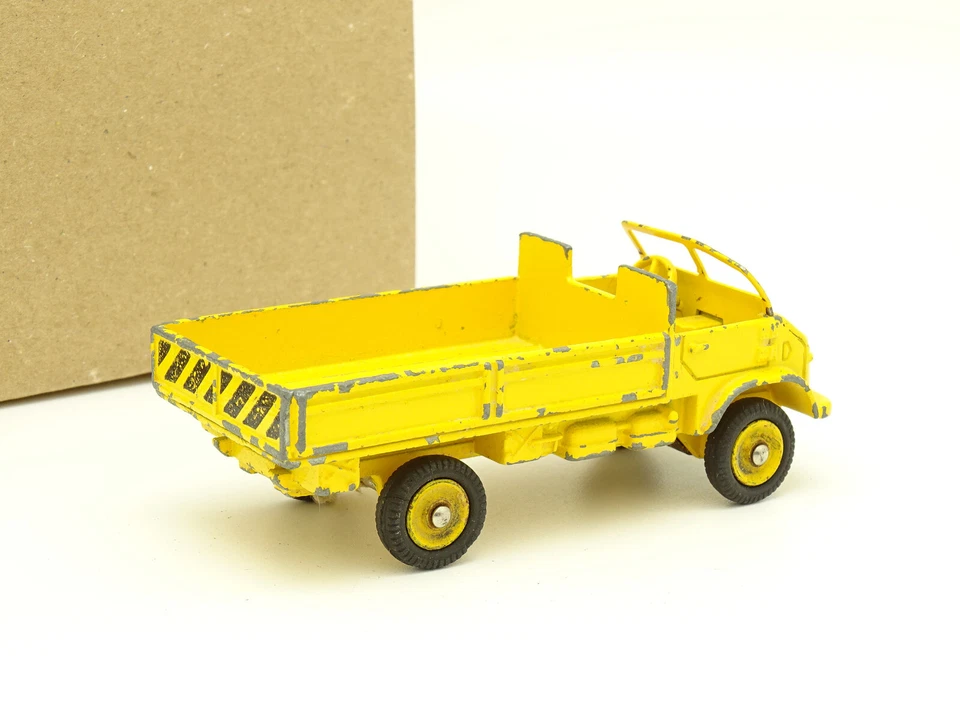 Dinky Toys France SB 1/43 - Mercedes Unimog amarillo Foto 2 de 3