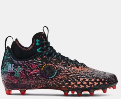 Under Armour UA Spotlight Clone MC LE SC Football Cleats BLACK