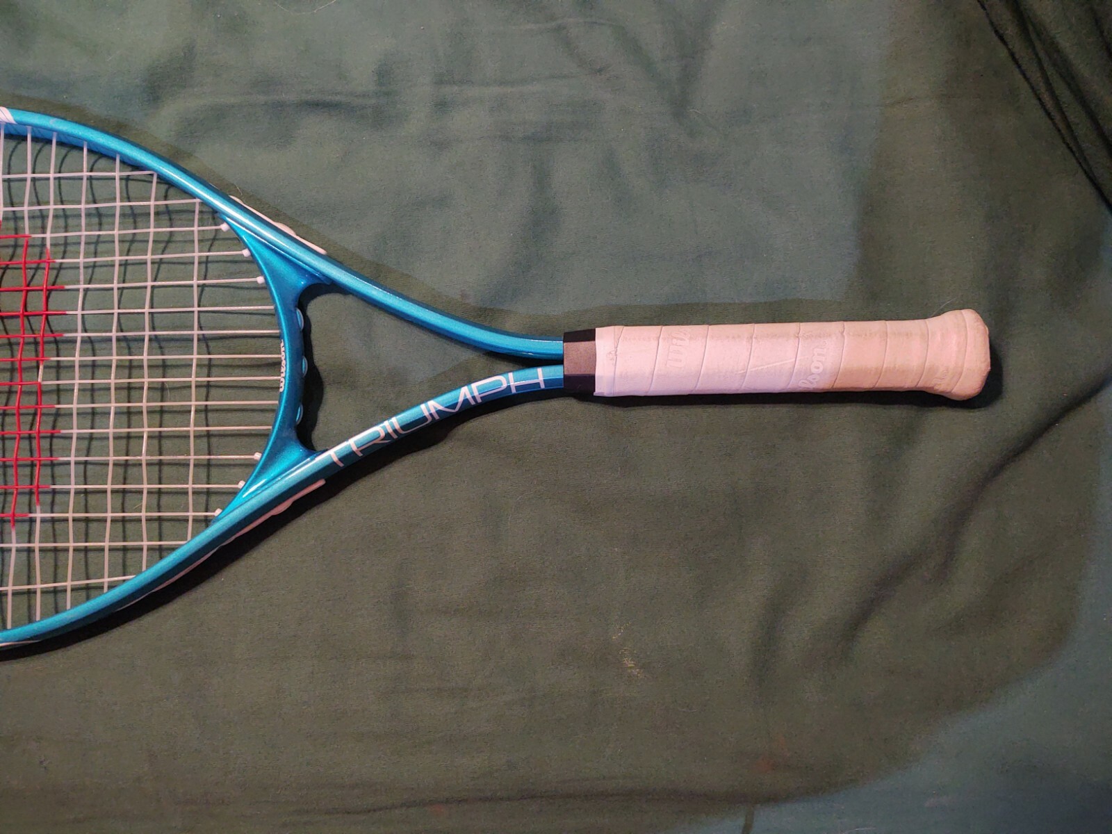 WILSON TRIUMPH L2 4 1/4 BLUE TENNIS RACQUET RACKET 
