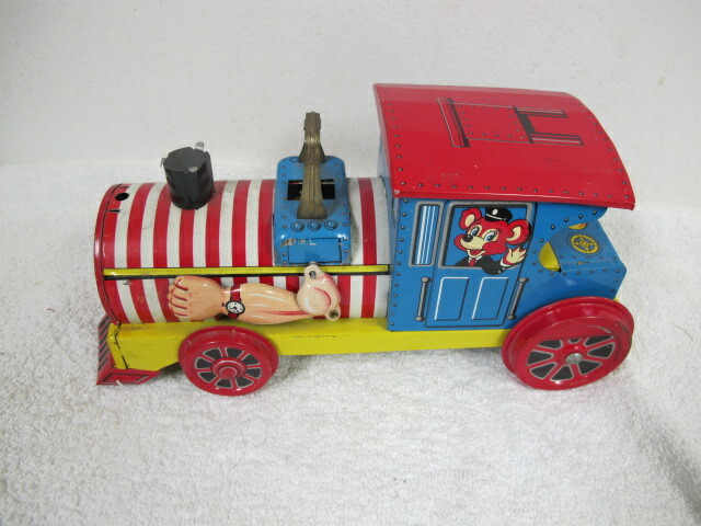 CRAGSTAN CHARMING CHOO-C VINTAGE TOY TRAIN TIN LITHO NJS JAPAN