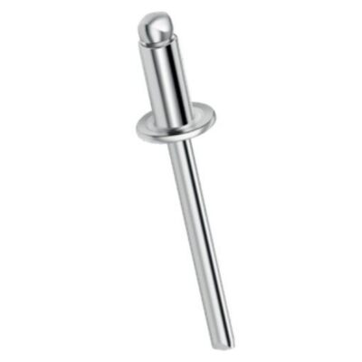 Standard Blindnieten 3.0 - 6.0 mm Aluminium Edelstahl A2 FK Flachkopf Nieten Alu