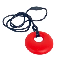 Lil Jumbl Baby Teething Pendant (PT001) Red