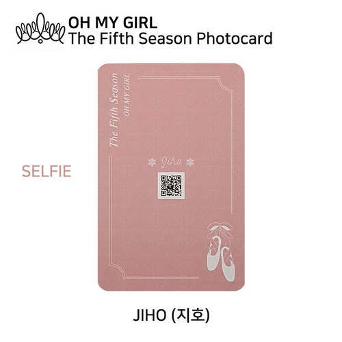 Tarjeta fotográfica oficial de Oh My Girl primer álbum de la quinta temporada KPOP K-POP - Imagen 27 de 42