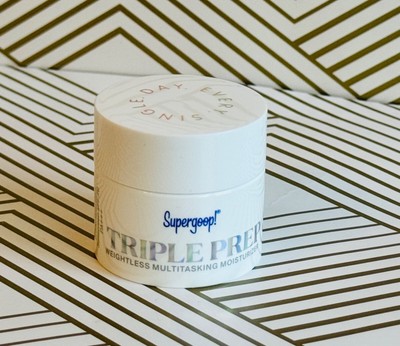 Supergoop! Triple Prep Weightless Multitasking Moisturizer SPF40 .34 fl oz