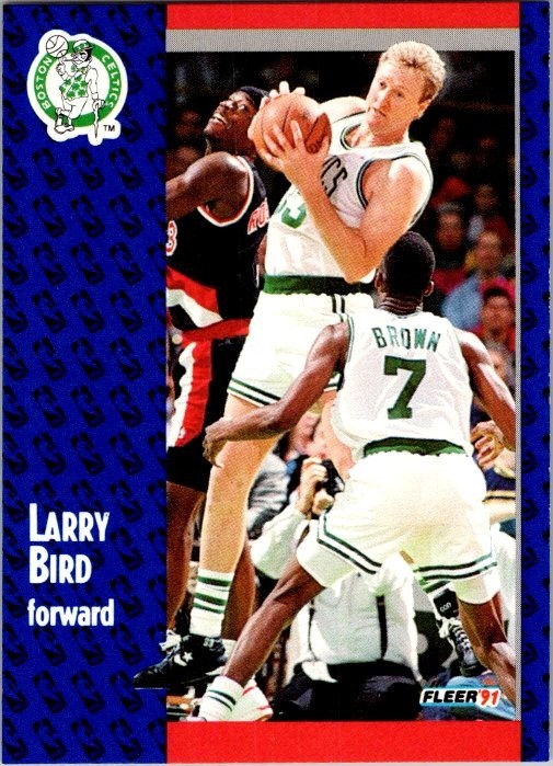 1991-92 Fleer #8 Larry Bird