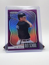 Cal Ripken #OS-9 2021 Panini Prizm Old School Purple