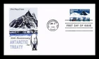 US COVER ANTARCTIC TREATY 30TH ANNIVERSARY AIR MAIL FDC ARTMASTER