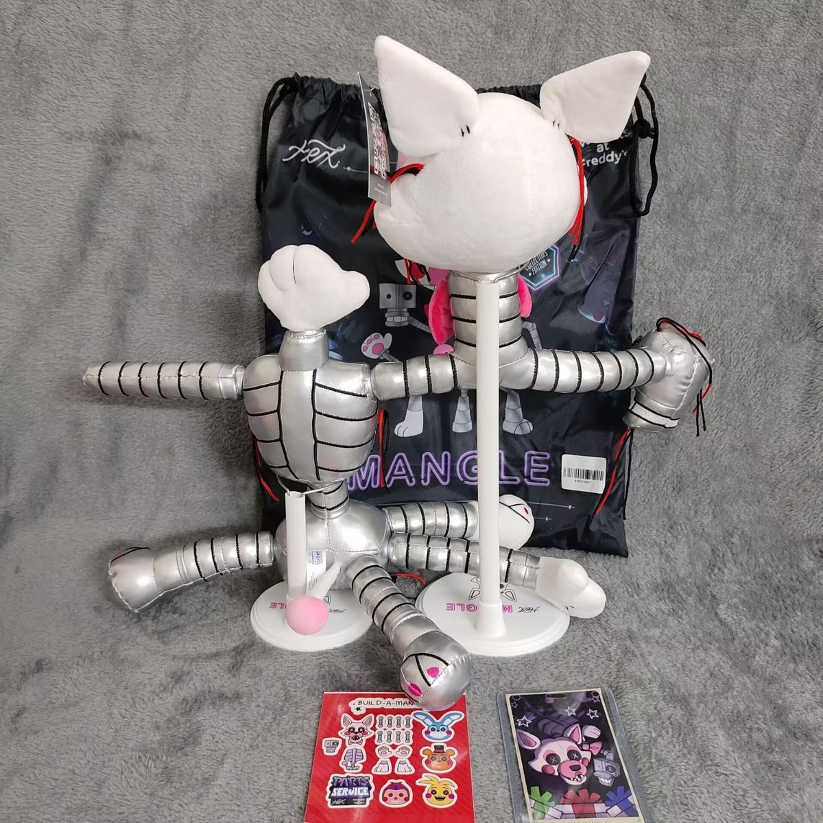 FNAF Five Nights At Freddy's 2 Plush Dawko Hex Mangle Collectors