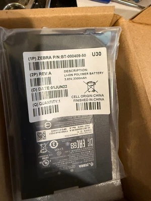 Batería Original Zebra TC21 TC26 3300mAh BT-000409A BTRY-TC2Y-1XMA1-01