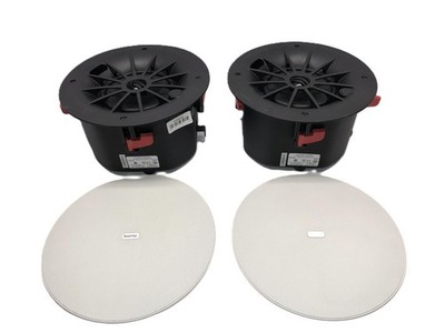 (Pair) Biamp Desono C-IC6 Ceiling Loudspeaker / 911.0925.900 / White - VGC