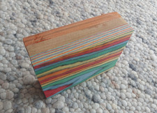 pen blank Multicolor, Multiplex, 166 x 128 x 51 mm für Messergriffe u. ä.