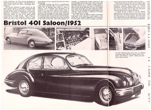3 LOT BRISTOL 401 Model, Multiple-Page Magazine Articles - UK Mail: $6.99