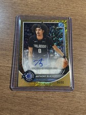 Anthony Black 2025-26 Bowman Chrome Auto BCA-AR ORLANDO MAGIC